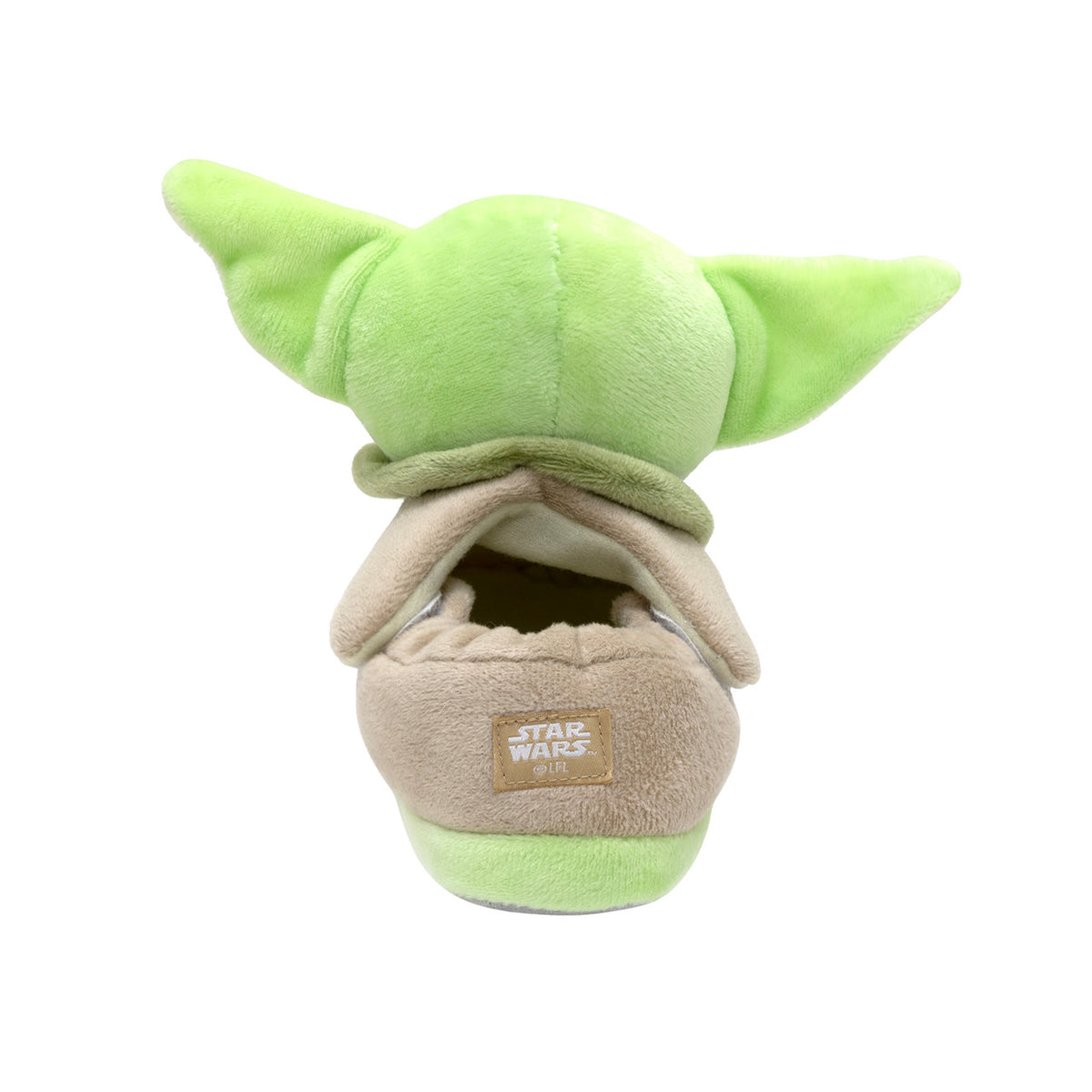 The Child (Grogu) Holiday Slippers - Green with Red Santa Hats il_fullxfull.6438009277_meyv.jpg main image 2