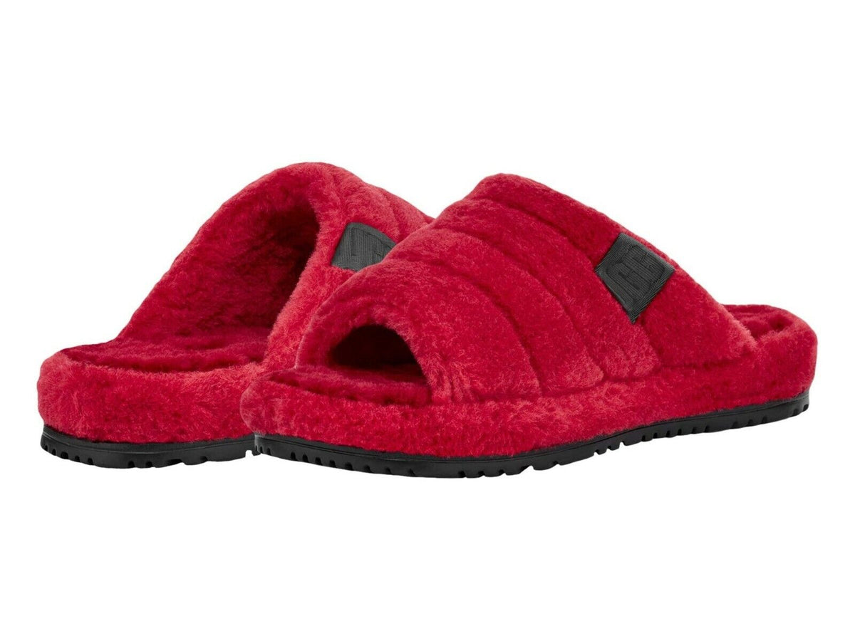 UGG Marina Wool Blend Fluff You Orange Yellow Blue Plush Slip-on Slippers Men\'s Amazon.com | UGG Men main image 3