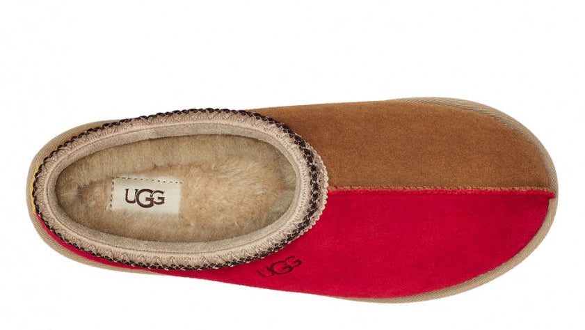 UGG Tasman Mashup Slip On Slippers- Red, Tan, Yellow, Men’s Size 7 UGG Tasman Mashup Slip On Slippers- Red, Tan, Yellow, Men main image 4