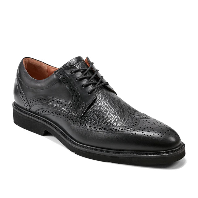 Men's Fallo Dress Lace-Up Almond Toe Oxford Black / 9.5 / M Men's Fallo Dress Lace-Up Almond Toe Oxford Black / 9.5 / M