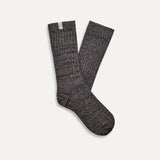 Women's Rib Knit Slouchy Crew Sock