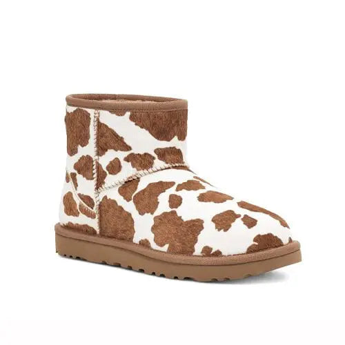 UGG ウルトラクラシックミニ　cow print 24cm Women's Classic Mini - Cow Print