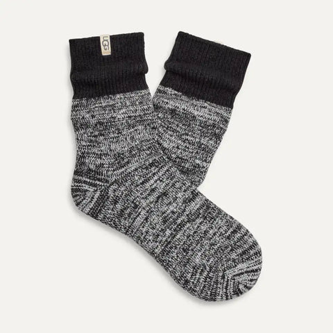 Women's Rib Knit Slouchy Quarter