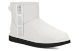 Women's Classic Mini Side Logo - White