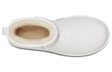 Women's Classic Mini Side Logo - White