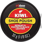 KIWI Shoe Polish and Shine | Leather Shoe Care for Dress Shoes and Boots | Carnuba Wax