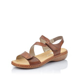 Women's Rieker Real Leather Sandals | 659C7