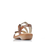 Women's Rieker Real Leather Sandals | 659C7