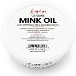 Angelus Mink Oil for Leather Boots 8oz | All-Natural Leather Conditioner, Cleaner, Waterproof, Soften, & Restore - Made in USA