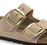 Arizona Big Buckle Nubuck Leather - Sandcastle