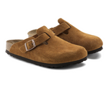 Women's Boston Clog - Suede Leather