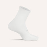 Feetures High Performance Max Cushion Quarter Tall Scallop Sock