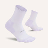 Feetures High Performance Max Cushion Quarter Tall Scallop Sock