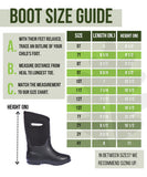 Girls' Midnight Floral Neoprene Rain/Snow Boots