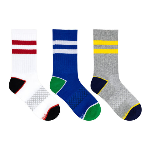 Kids' Crew Socks (3 Pack)