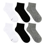 Kids' Quarter Socks (6 Pack)