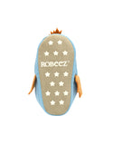 Kids' Teal Drago Light-up Slippers