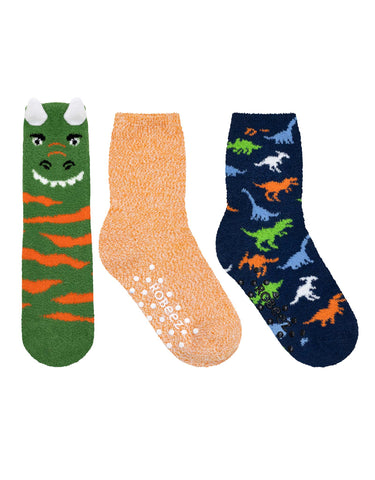 Boys' Cozies Crew Socks (3 Pack)