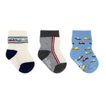 Infants' Non-Skid Sole Socks (3 Pack)