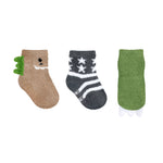 Infants' Non-Skid Sole Socks (3 Pack)