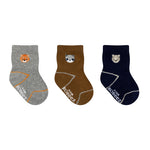 Infants' Non-Skid Sole Socks (3 Pack)
