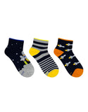Kids' Quarter Socks (3 Pack)