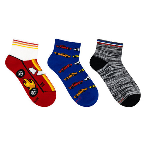 Kids' Quarter Socks (3 Pack)