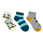 Kids' Quarter Socks (3 Pack)