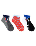 Kids' Quarter Socks (3 Pack)