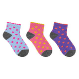 Kids' Quarter Socks (3 Pack)