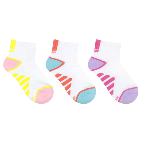 Kids' Quarter Socks (3 Pack)