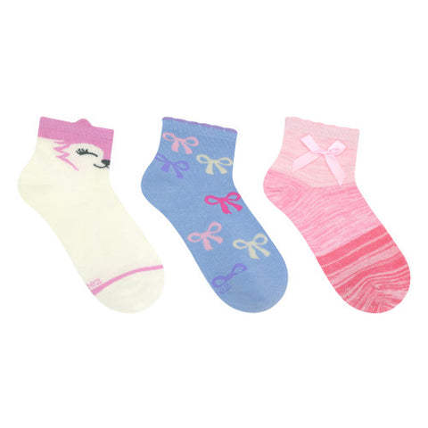 Kids' Quarter Socks (3 Pack)