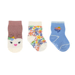 Infants' Non-Skid Sole Socks (3 Pack)