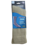 Foundation 390 Diabetic Air Cushion Wide Calf Socks