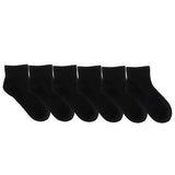 Kids' Quarter Socks (6 Pack)
