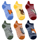 Kids' No Show Socks (6 Pack)