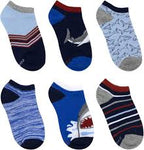 Kids' No Show Socks (6 Pack)