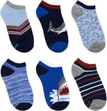 Kids' No Show Socks (6 Pack)