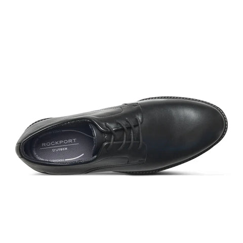 Men's Cedric Dress Lace-Up Almond Toe Oxford Black / 10 / M Men's Cedric Dress Lace-Up Almond Toe Oxford Black / 10 / M