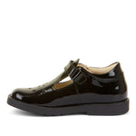 Froddo Evia T-Bar Black Leather School Shoe – G3140128-1