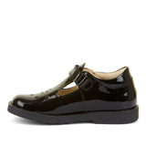 Froddo Evia T-Bar Black Leather School Shoe – G3140128-1