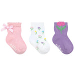 Infants' Non-Skid Sole Socks (3 Pack)