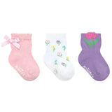 Infants' Non-Skid Sole Socks (3 Pack)