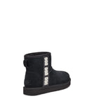 Women's Classic Mini Side Logo - Black & Red
