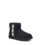 Women's Classic Mini Side Logo - Black & Red