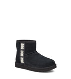 Women's Classic Mini Side Logo - Black & Red
