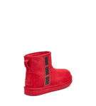 Women's Classic Mini Side Logo - Black & Red