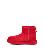 Women's Classic Mini Side Logo - Black & Red